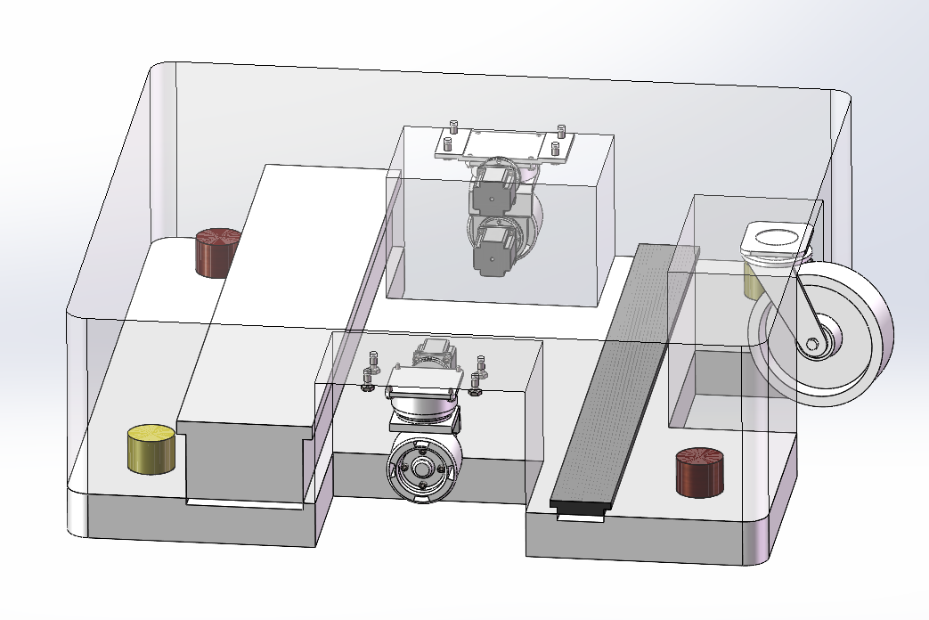 磁吸附擦窗机器人