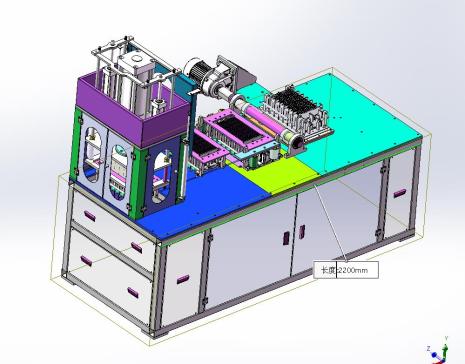 电池极片自动装载-自动翻转-自动切刷机