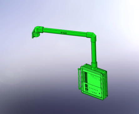 5-5575型号机床悬臂操作箱控制箱支架箱吊装触摸屏箱数控系统操作箱