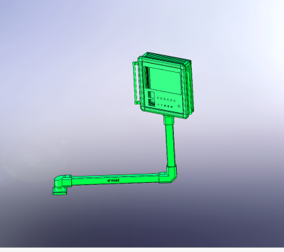 10-5575型号悬臂组件5575旋转悬臂组件机床铝合金摆臂控制箱配件