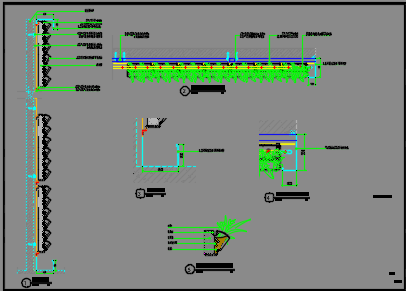 垂直绿化施工图