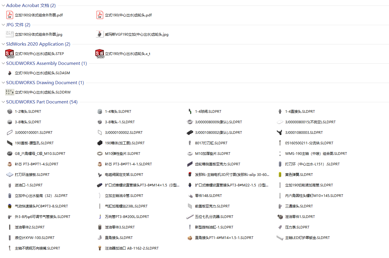 威玛斯VGF190立加(中心出水)齿轮头