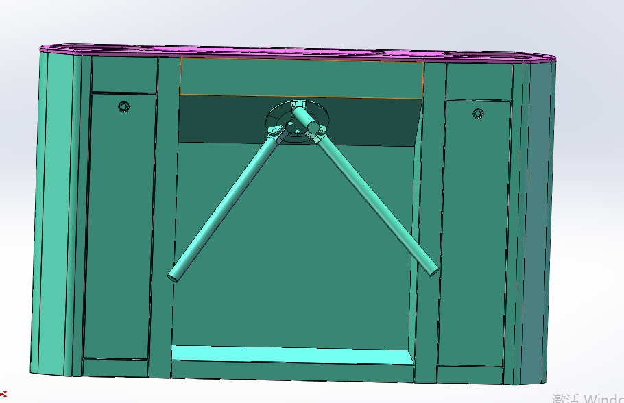 地铁火车景点闸机设计图