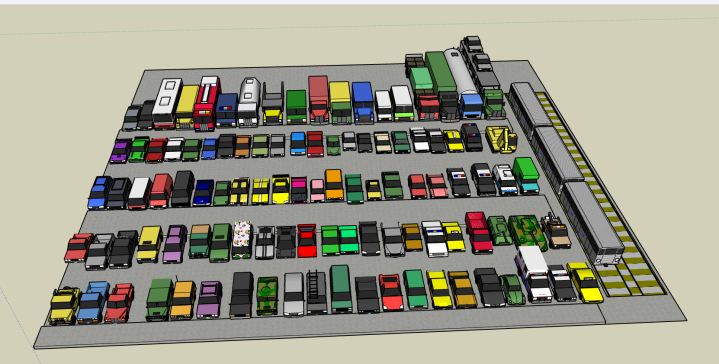 油罐车公交车模型212