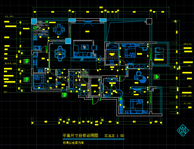 住宅精装修全套设计施工图纸