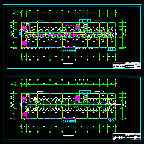 郑州十一层办公楼空气源热泵中央空调全套图纸