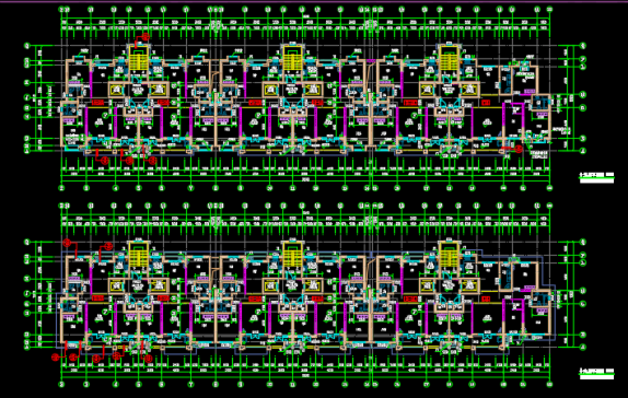 16层剪力墙住宅楼全套施工图纸（含建筑结构水电）