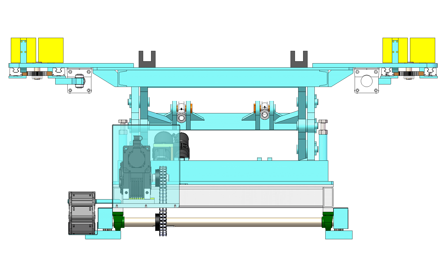 移栽+液压升级装置