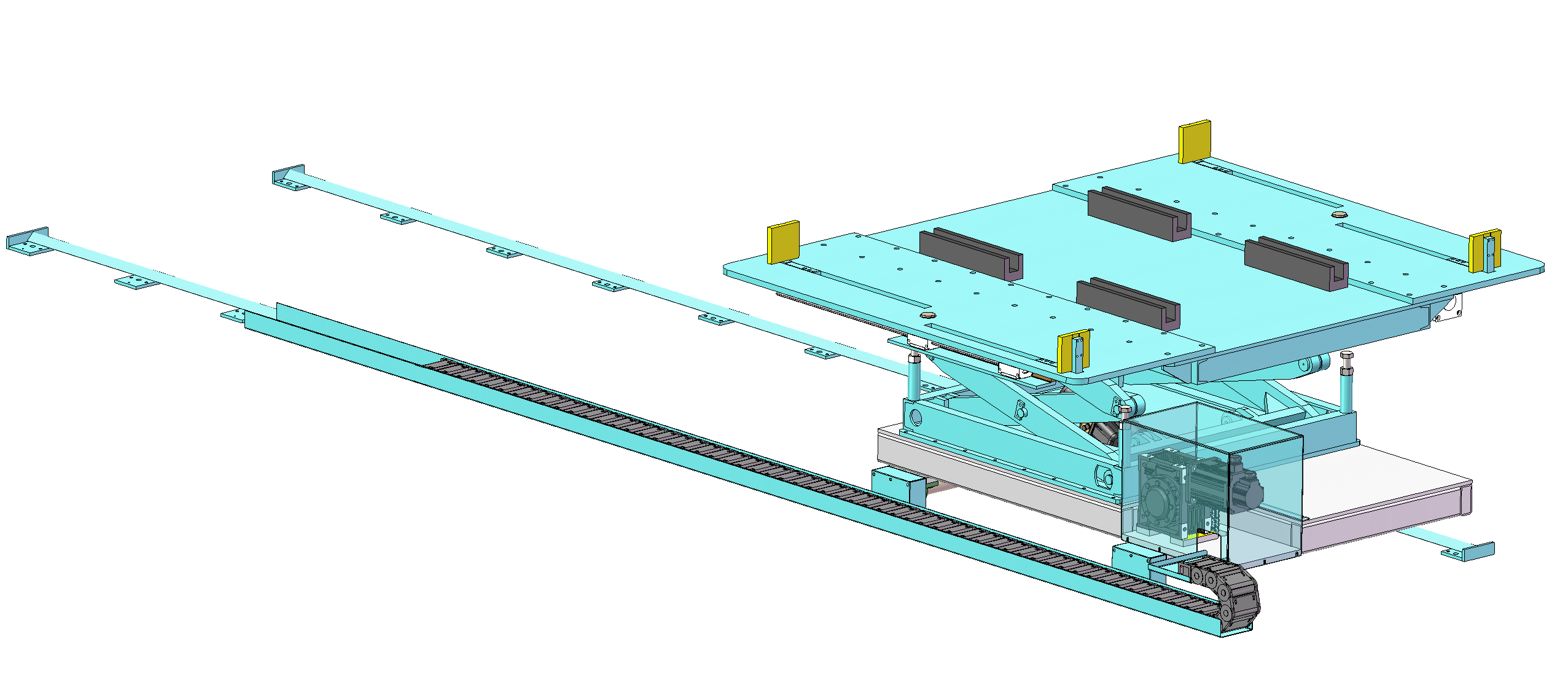 移栽+液压升级装置