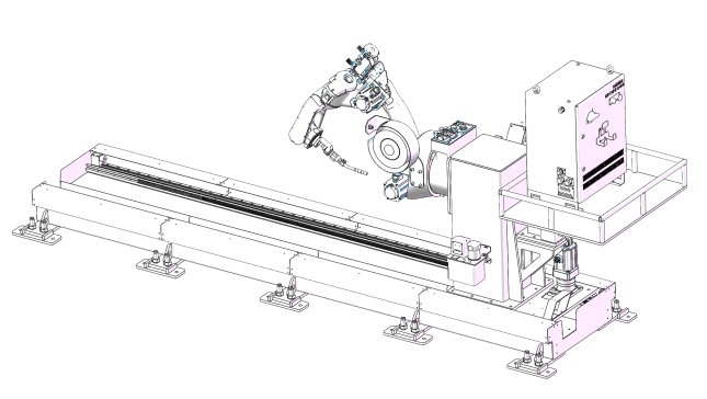 侧装焊接机器人
