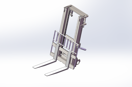 D0298-3t叉车门架系统设计三维SW2018带参+CAD+说明书==1055431=600