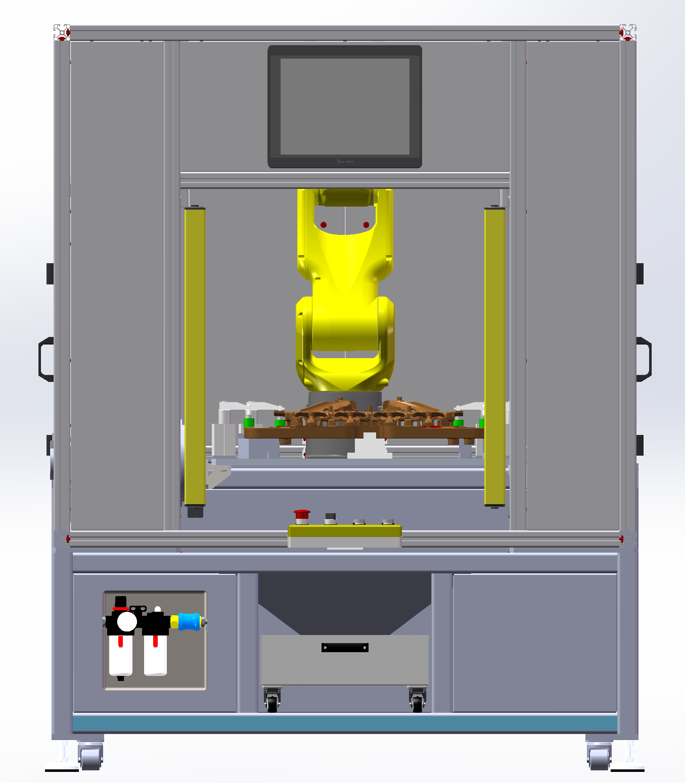 机器人自动化修芯工作站