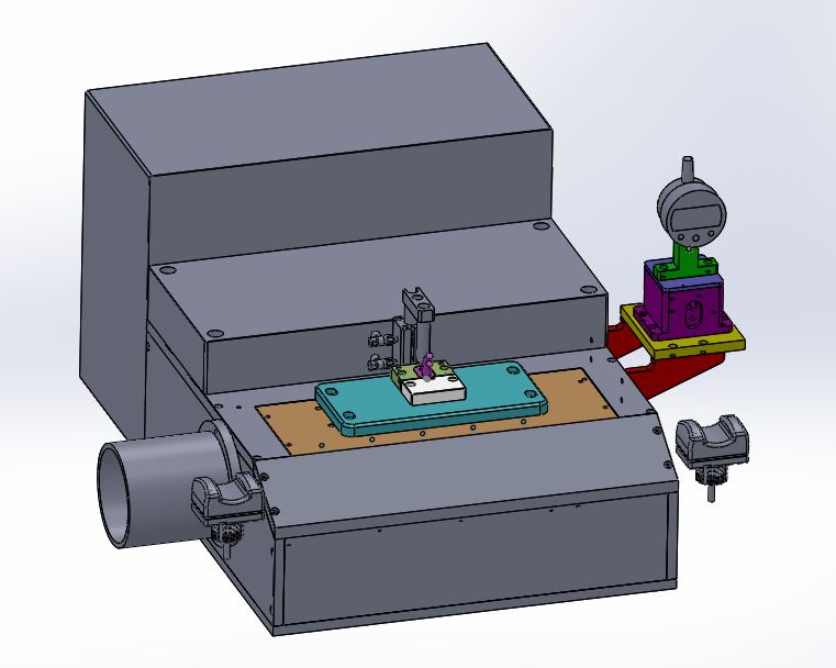 切割设备3D模型
