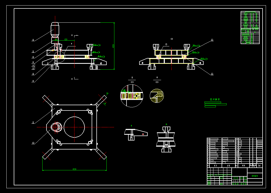 STT200平头塔式起重机塔身及顶升套架结构设计