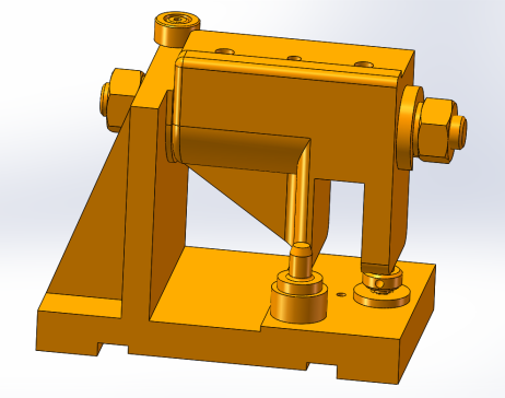 拨叉零件铣高72mm台阶面铣床夹具设计
