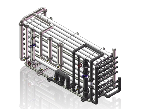 二级RO反渗透装置