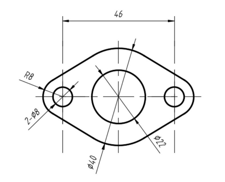 垫片落料冲孔复合模设计