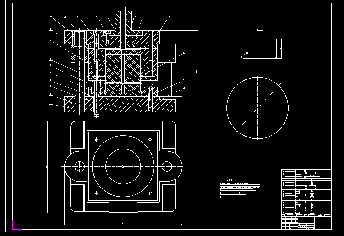 帽件首次拉伸冲压模具设计