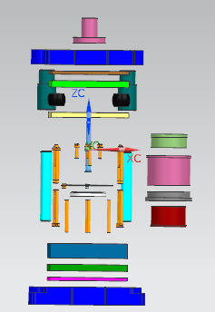 机车端盖冲压复合模设计