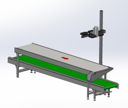 上下双层皮带线+视觉装置