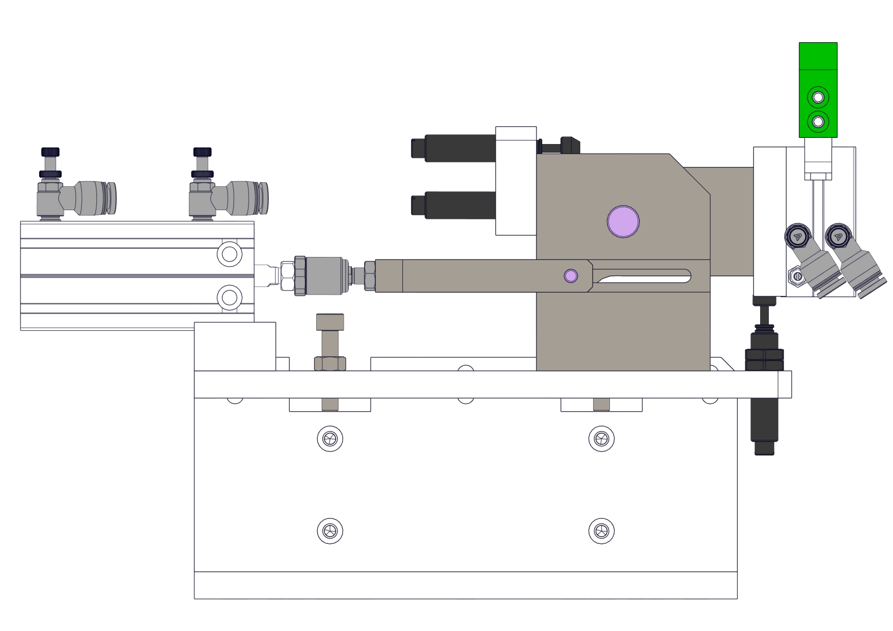 90度抓取放料移栽机构