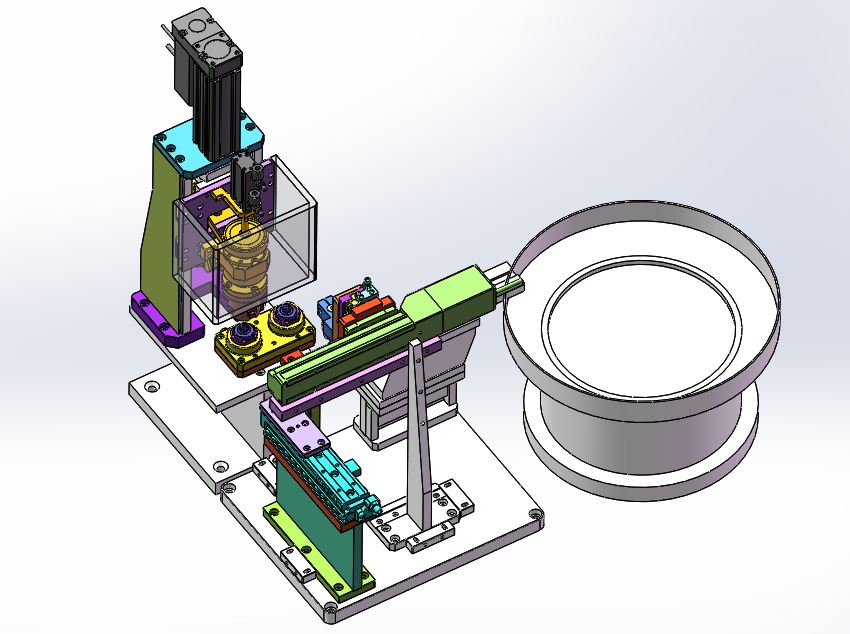 全自动装配设备3D模型