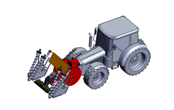 往复式甘蔗收割机560860