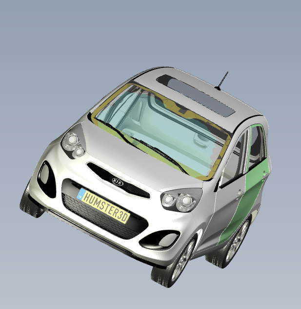 起亚电动汽车模型