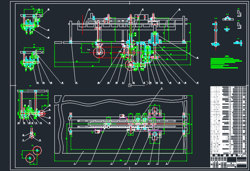 药品装盒机装盒机构