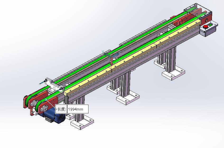 同步带输送机-托盘码垛-定位输送