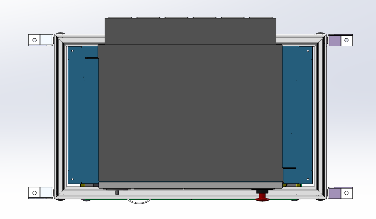 发那科机器人控制柜与电控柜装配图