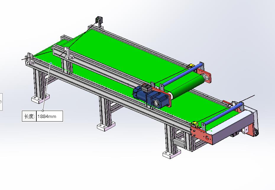 光电检测定位-上下双层皮带输送机
