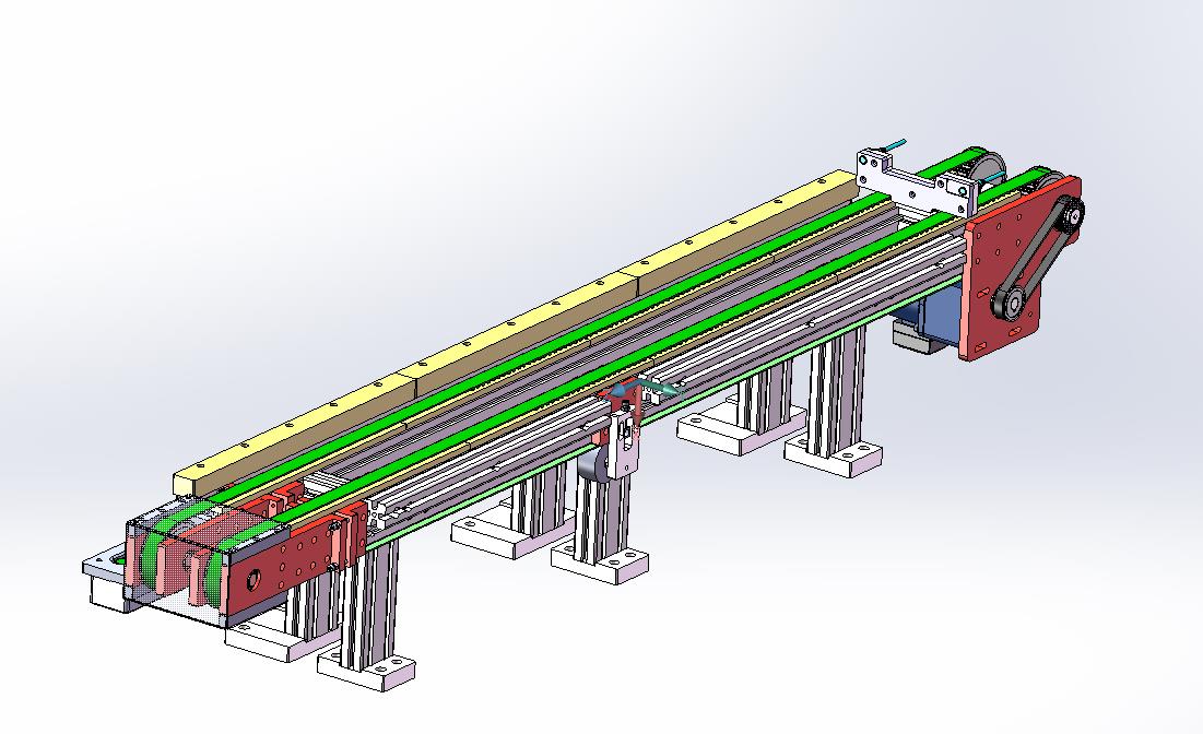 同步带输送机-托盘码垛-定位输送
