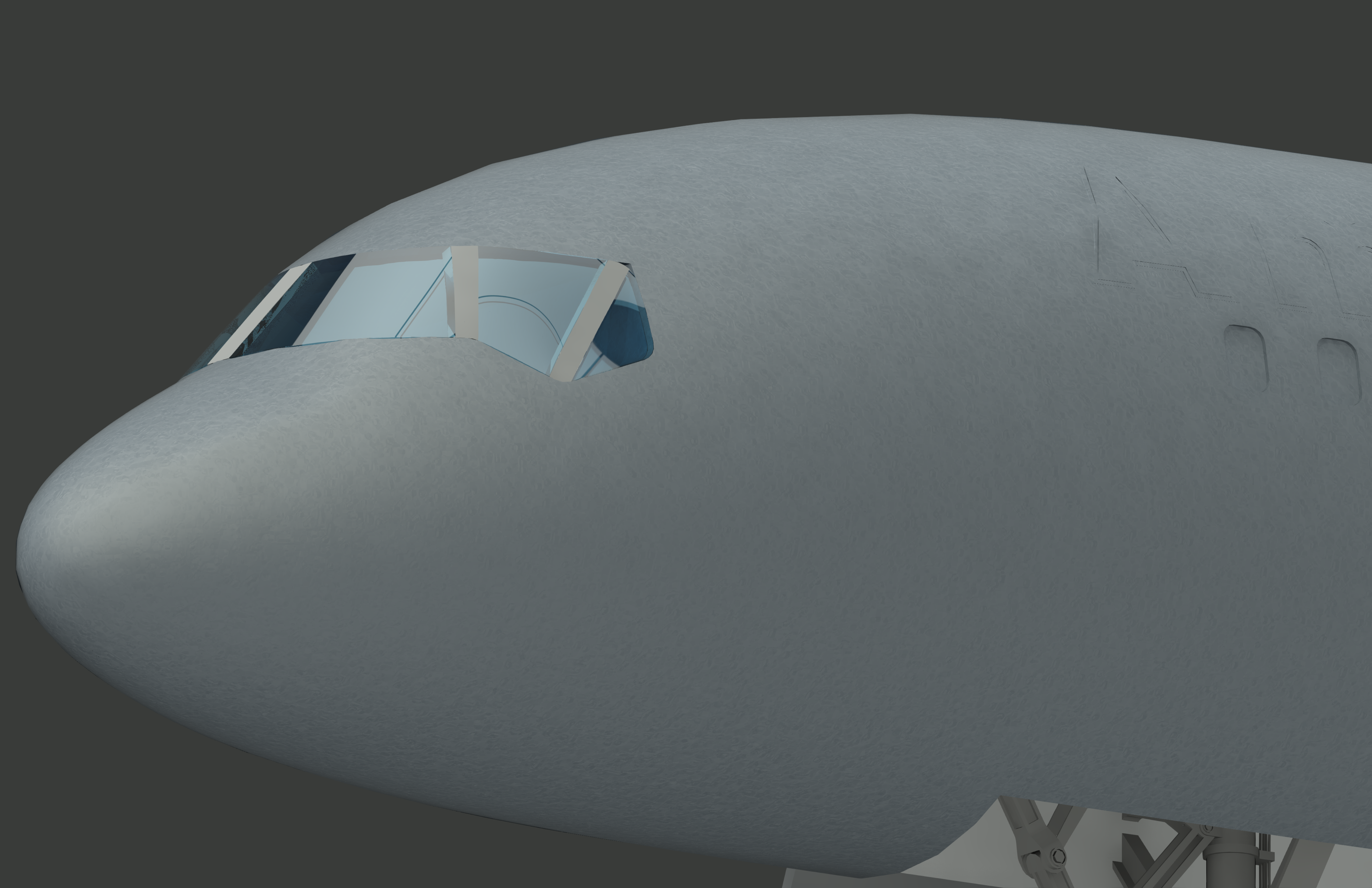 波音757客机开舱门带楼梯