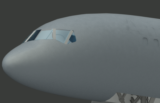 波音757客机开舱门带楼梯