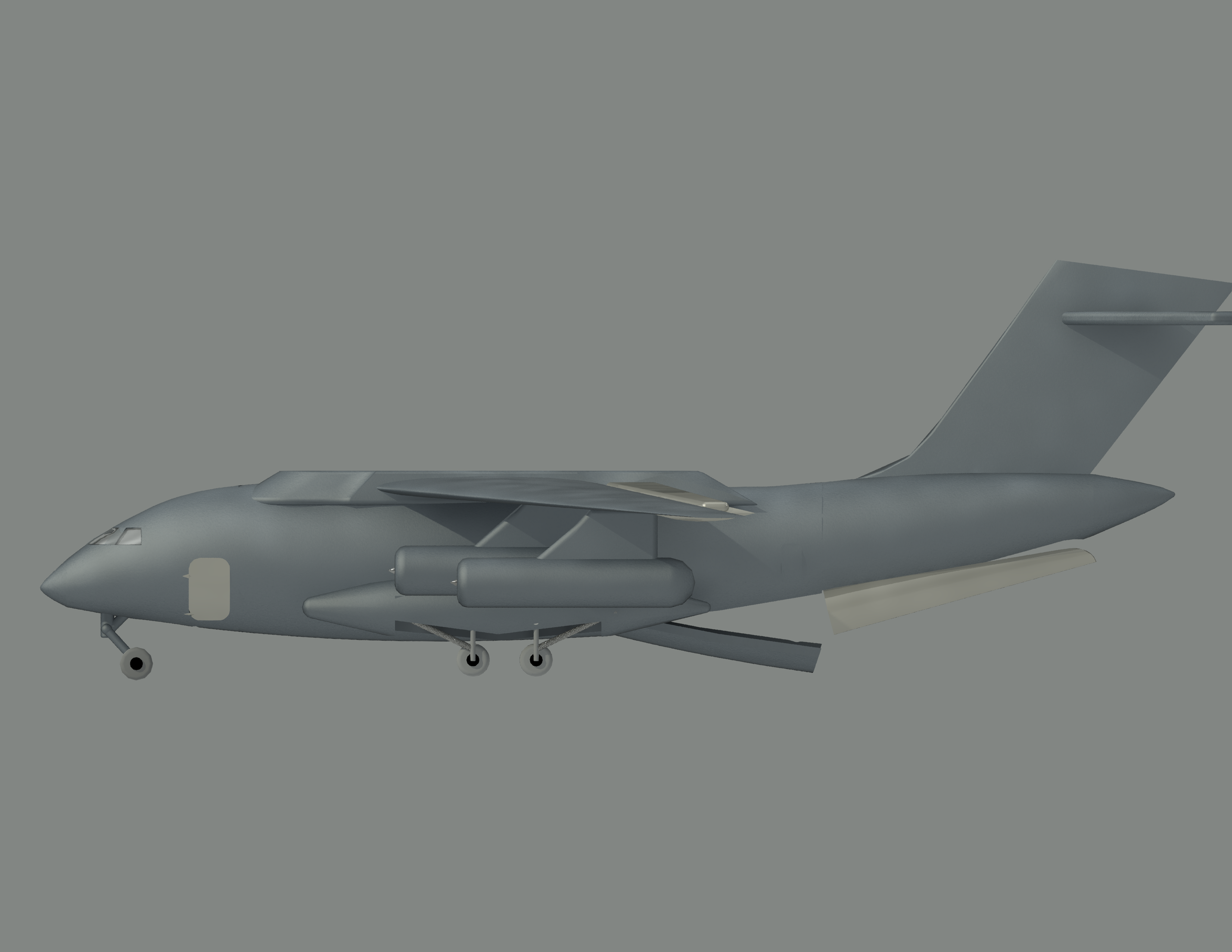 运20运输机打开舱门版