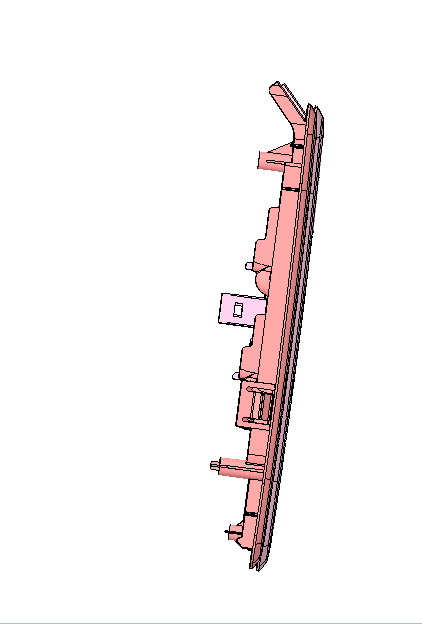 汽车内饰塑料把手