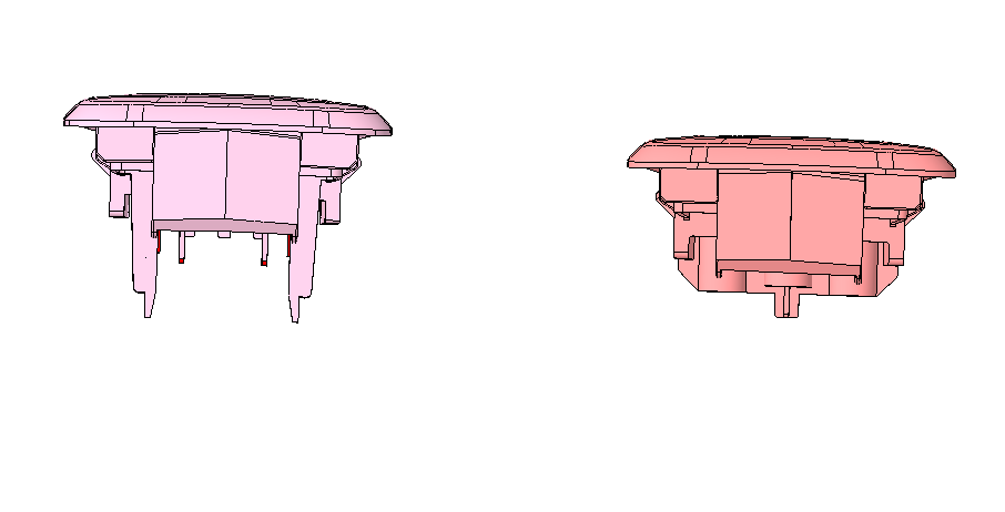 汽车内饰塑料把手