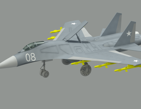 SU27重型战机
