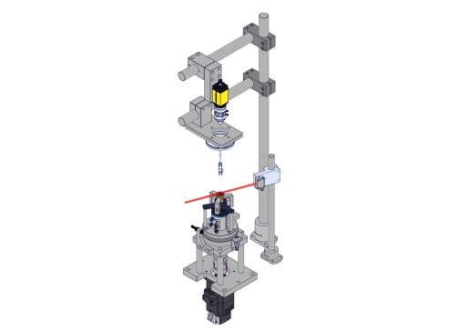 基于视觉的角度调整机构
