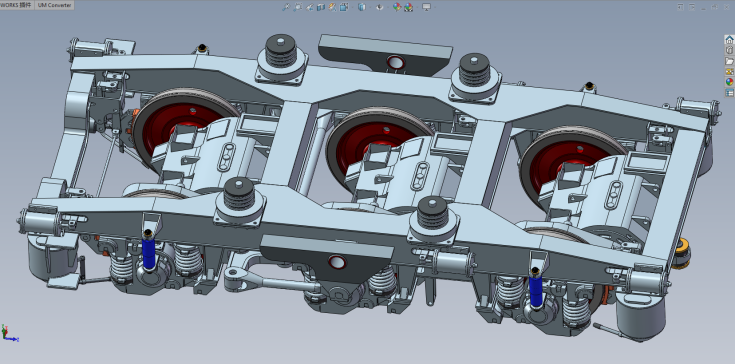 内燃机车转向架