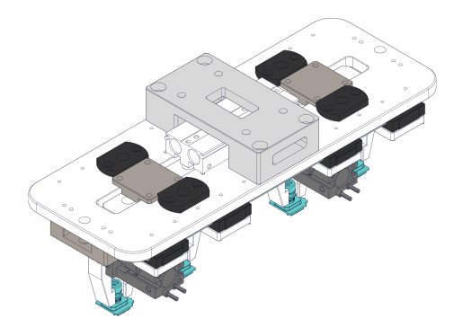 基于气缸的变距移栽机构
