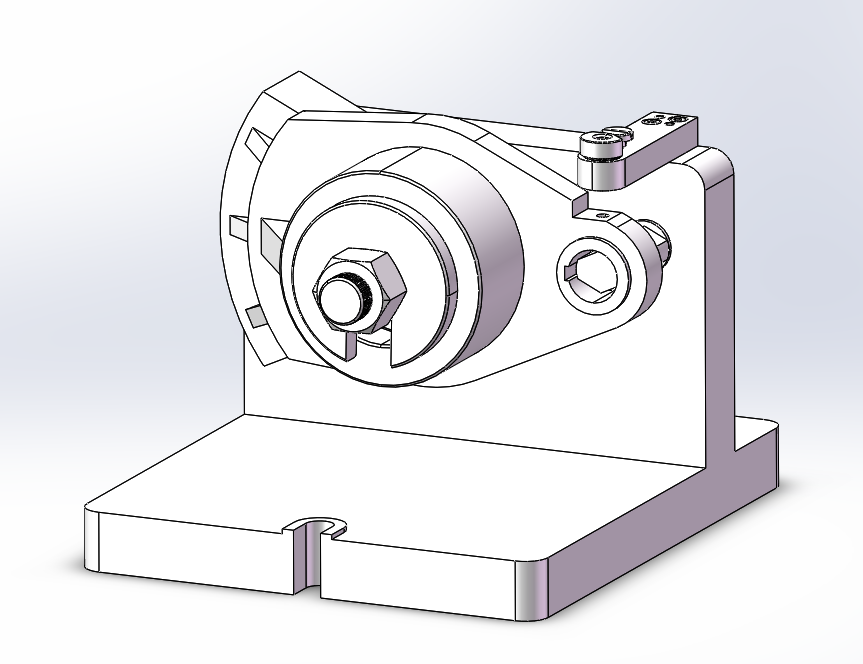 八色印花机行星轮支架钻床夹具设计