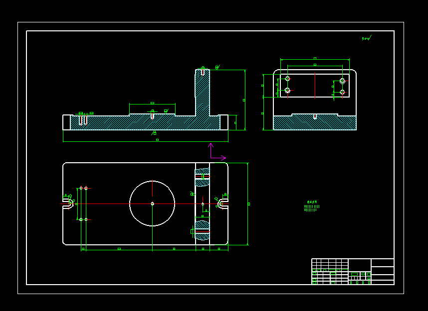 蜗轮壳铣80端面夹具设计