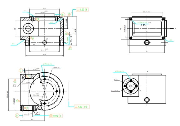 箱体钻螺纹孔钻床夹具设计