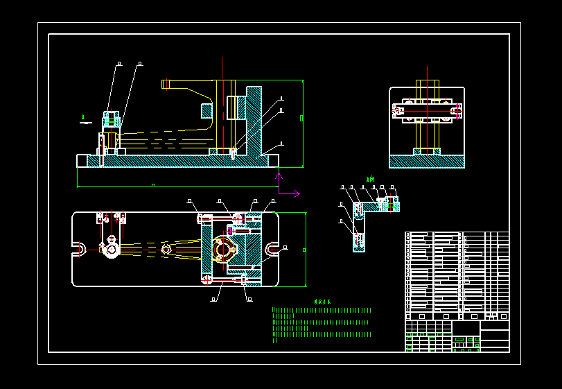 拨叉钻12孔钻床夹具设计