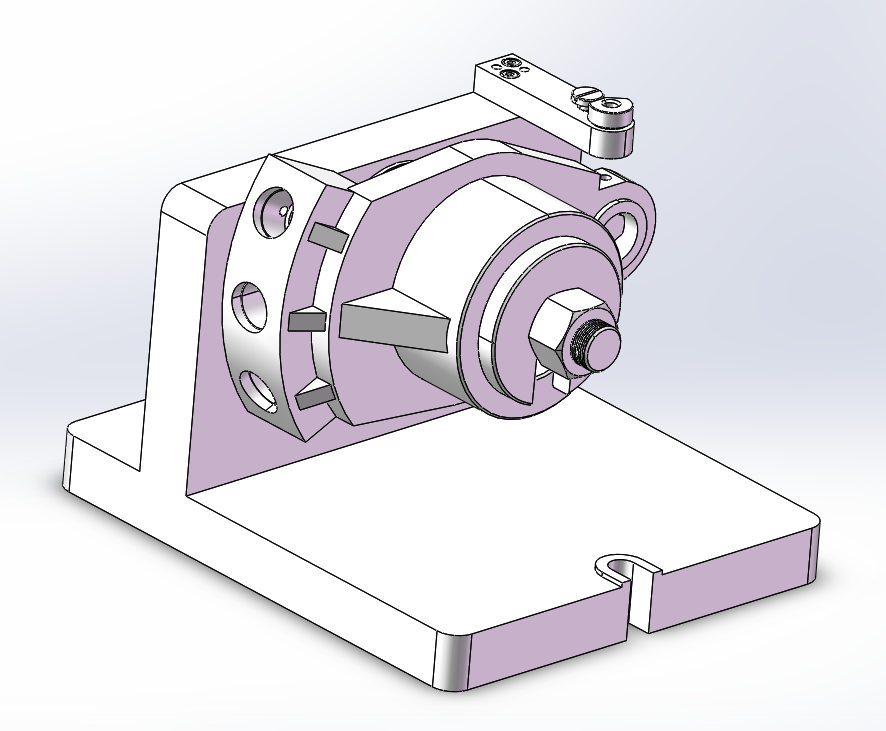八色印花机行星轮支架钻床夹具设计