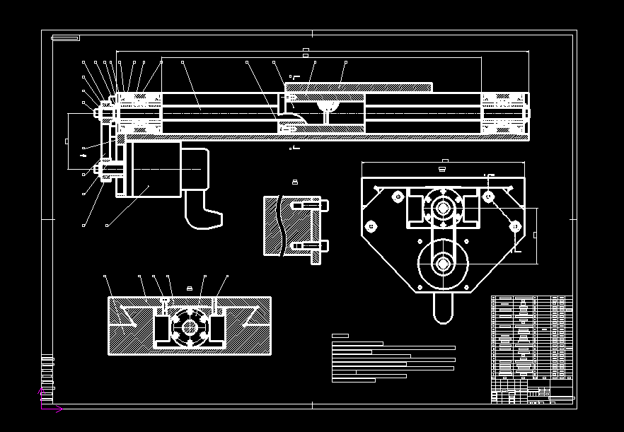 数控车床X轴伺服进给系统