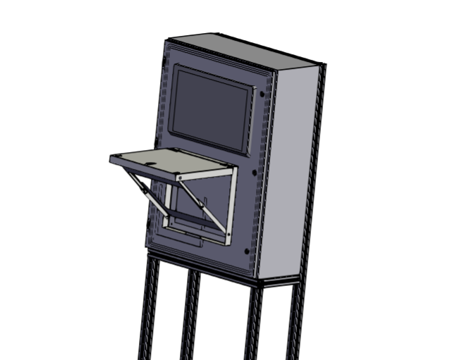 上掀门电箱结构