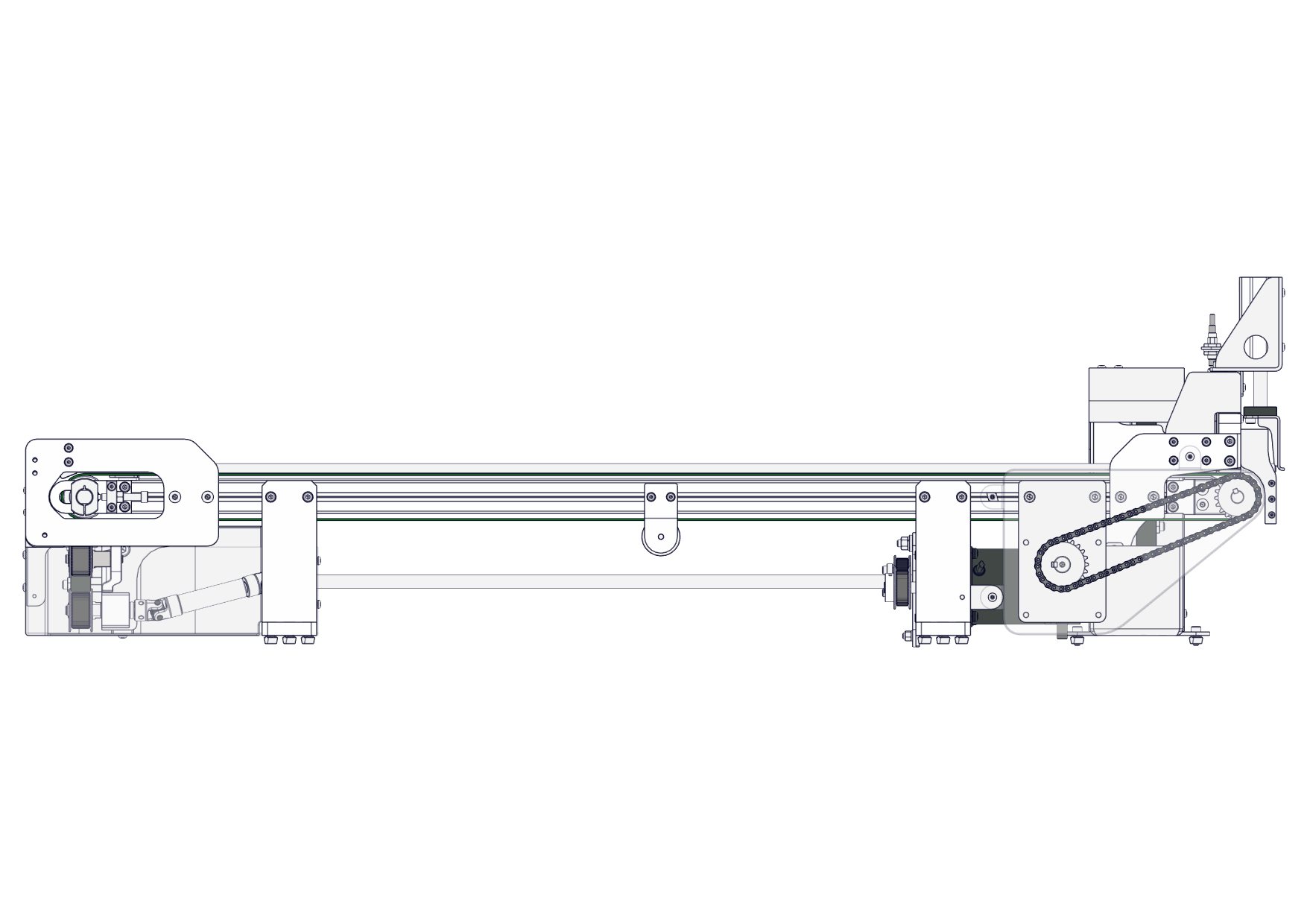 多列输送皮带机